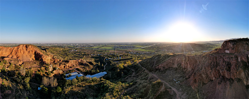 航拍长葛陉山36张高清图首次曝光