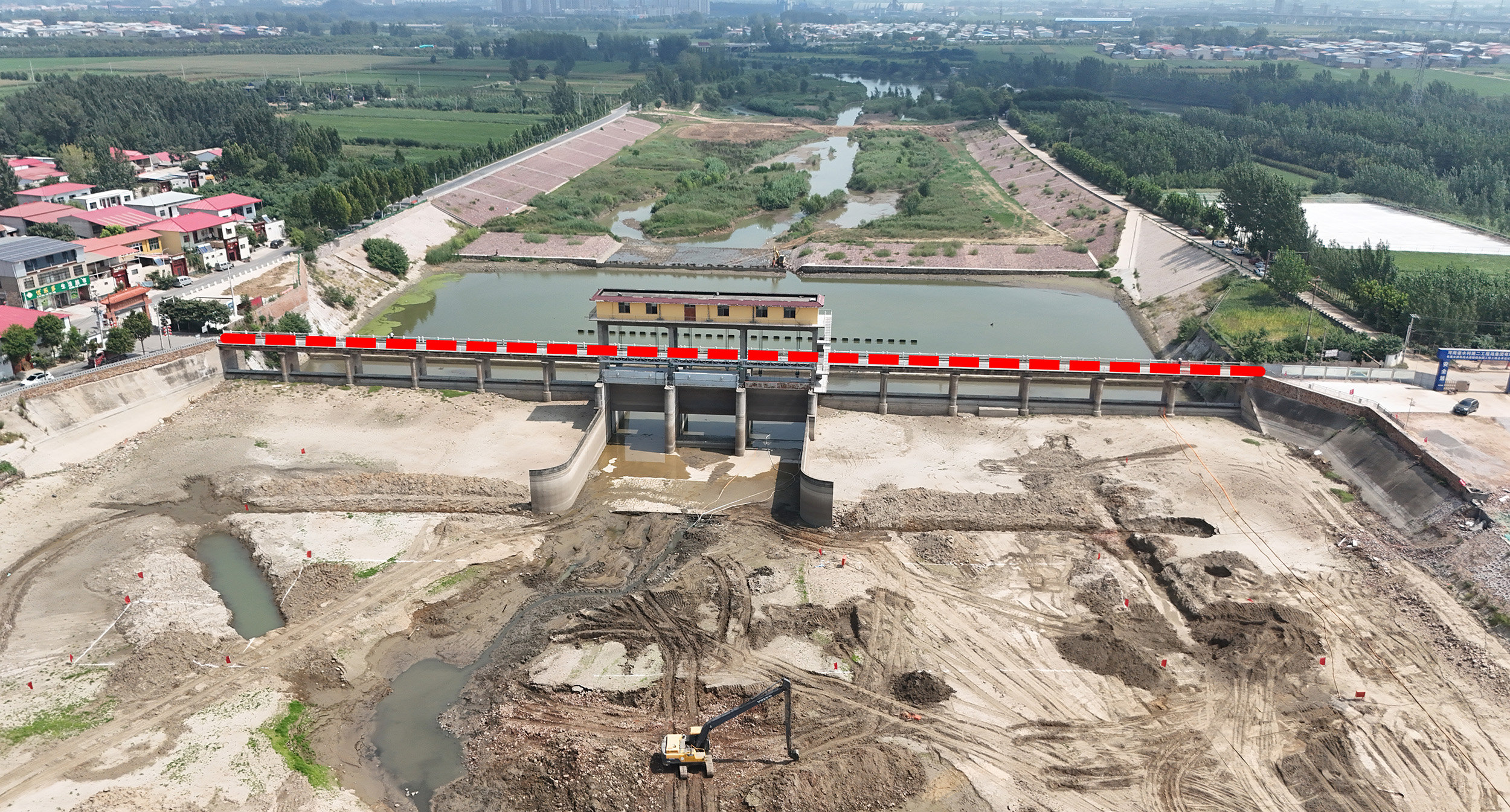 长葛市佛耳岗水库"交通桥"将拆除重建