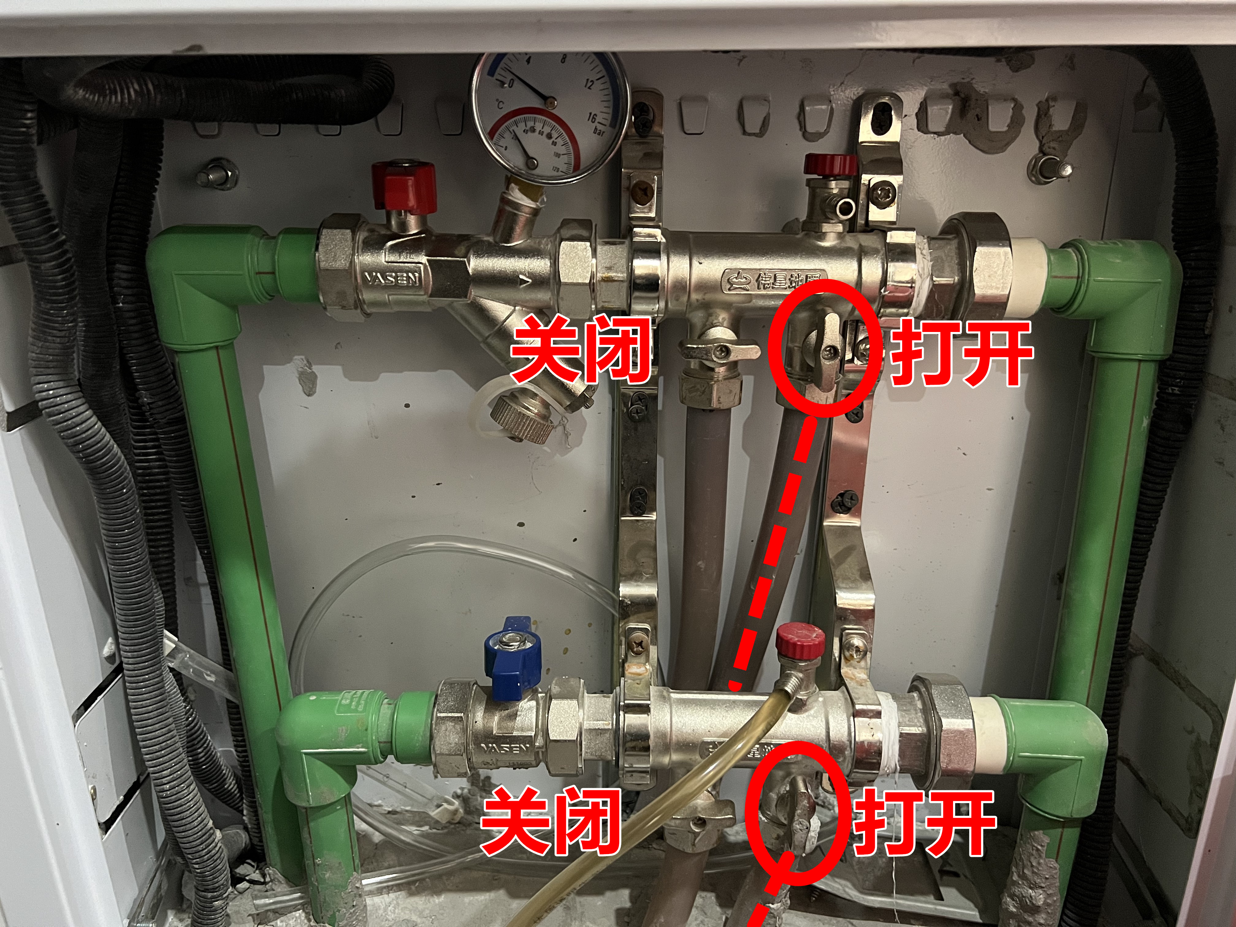 楼道暖气总阀门图图片