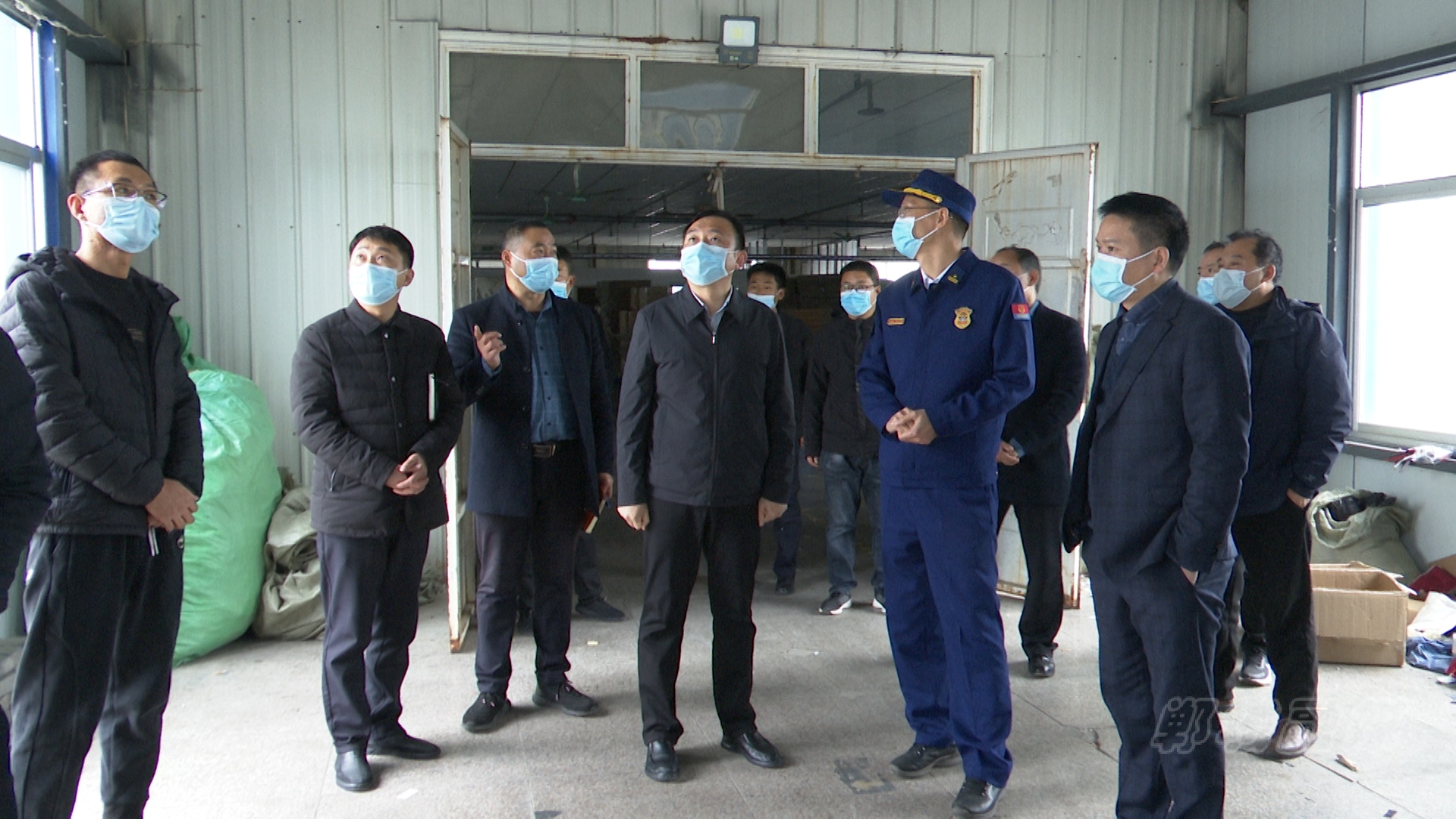 郸城县委常委常务副县长宋一兵检查指导安全生产工作