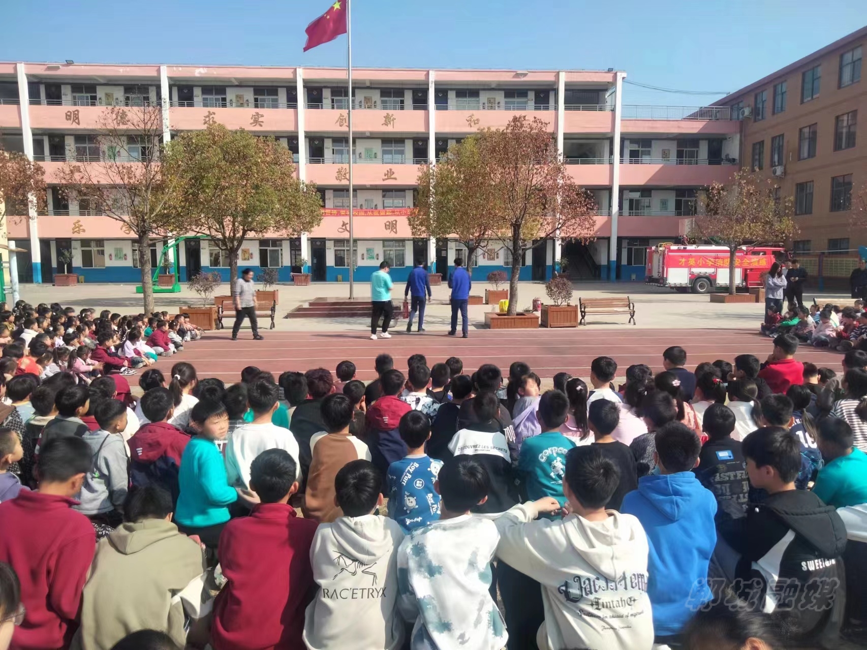 郸城县宁平镇:消防大讲堂 安全知识心中记-大象网