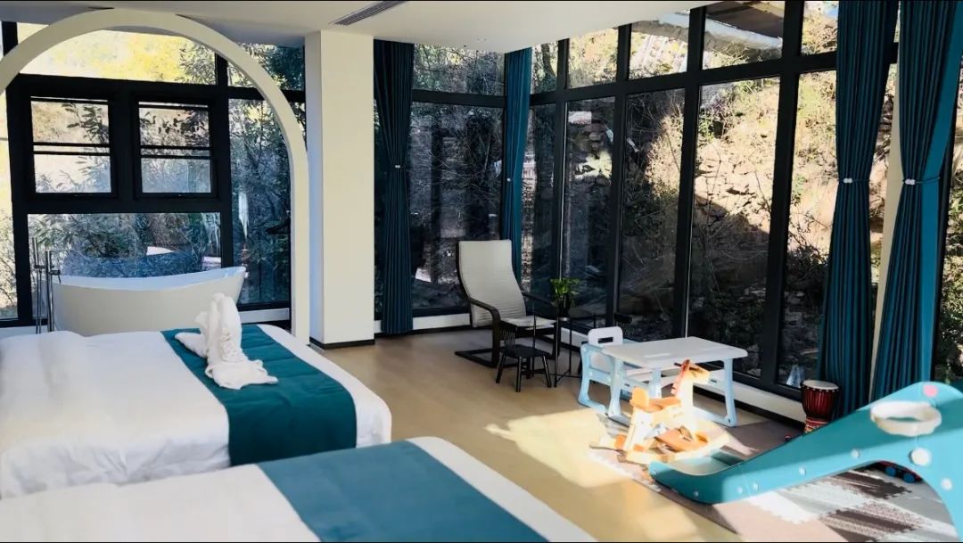 登封市王河村深山中的豪华版民宿赶快来体验