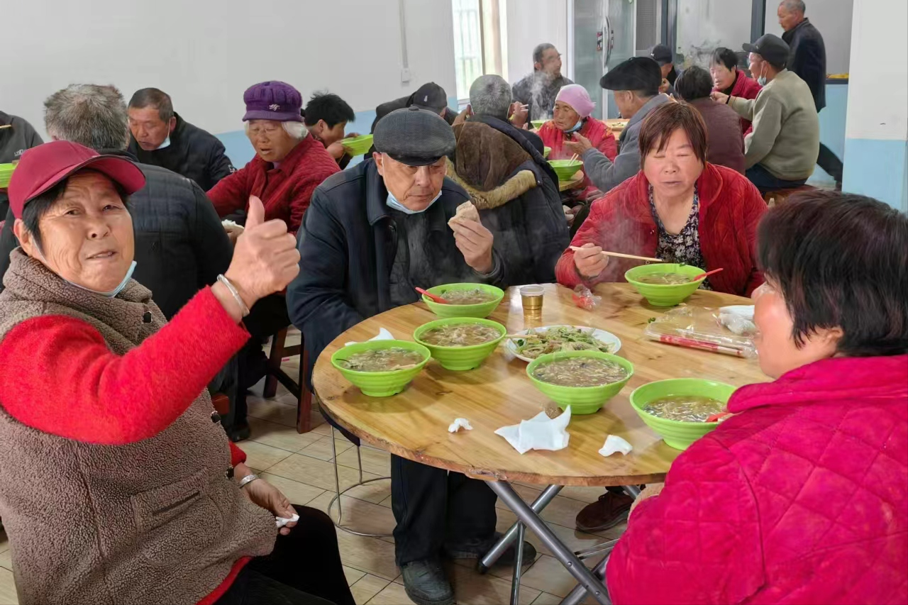 周口市淮阳区葛店乡乡村大食堂开启乡村治理新模式