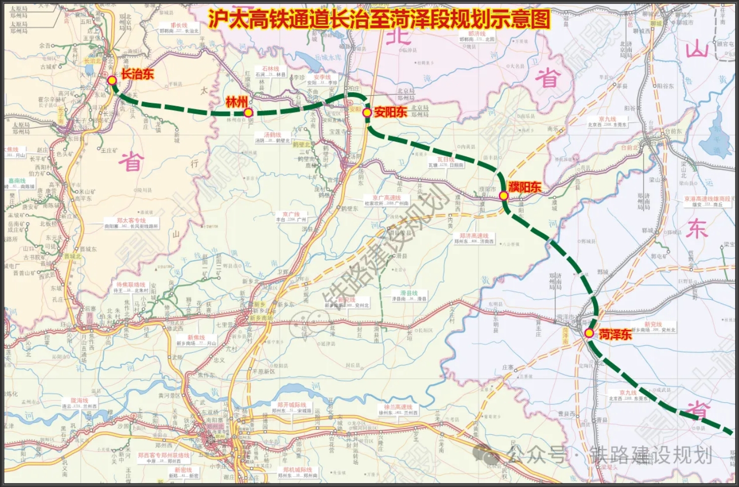 滑县高铁线路图图片