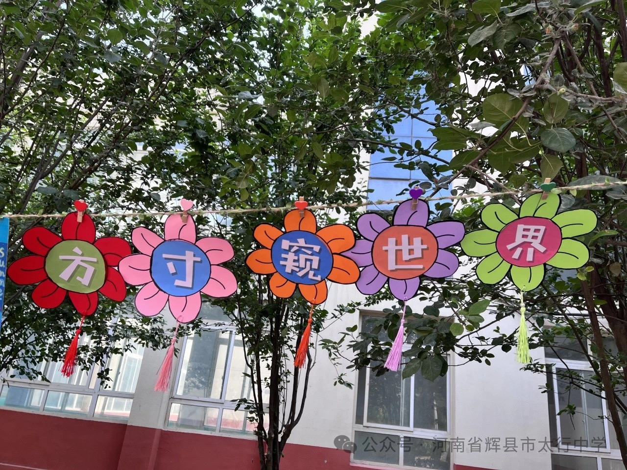 辉县市太行中学图片
