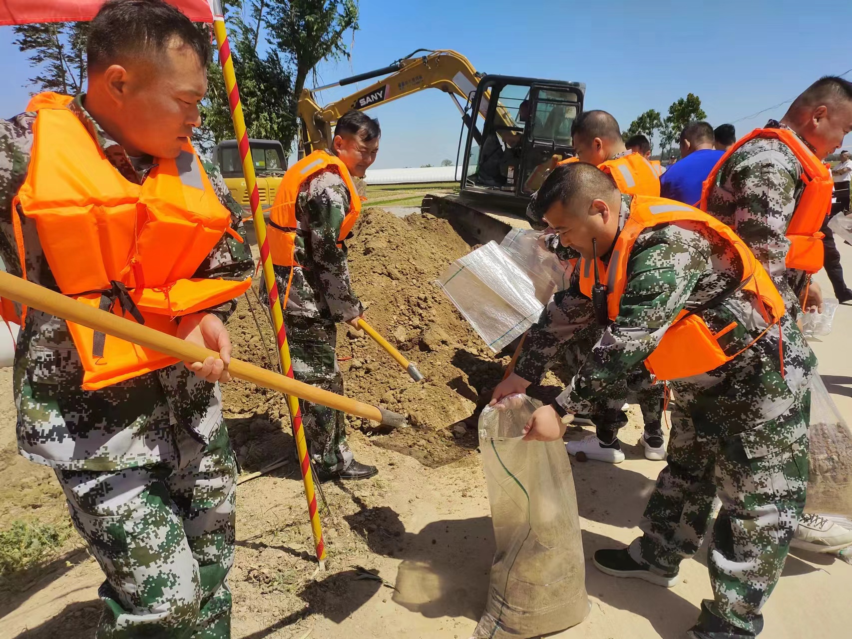 湖岗乡:开展防汛应急演练 筑牢汛期安全防线