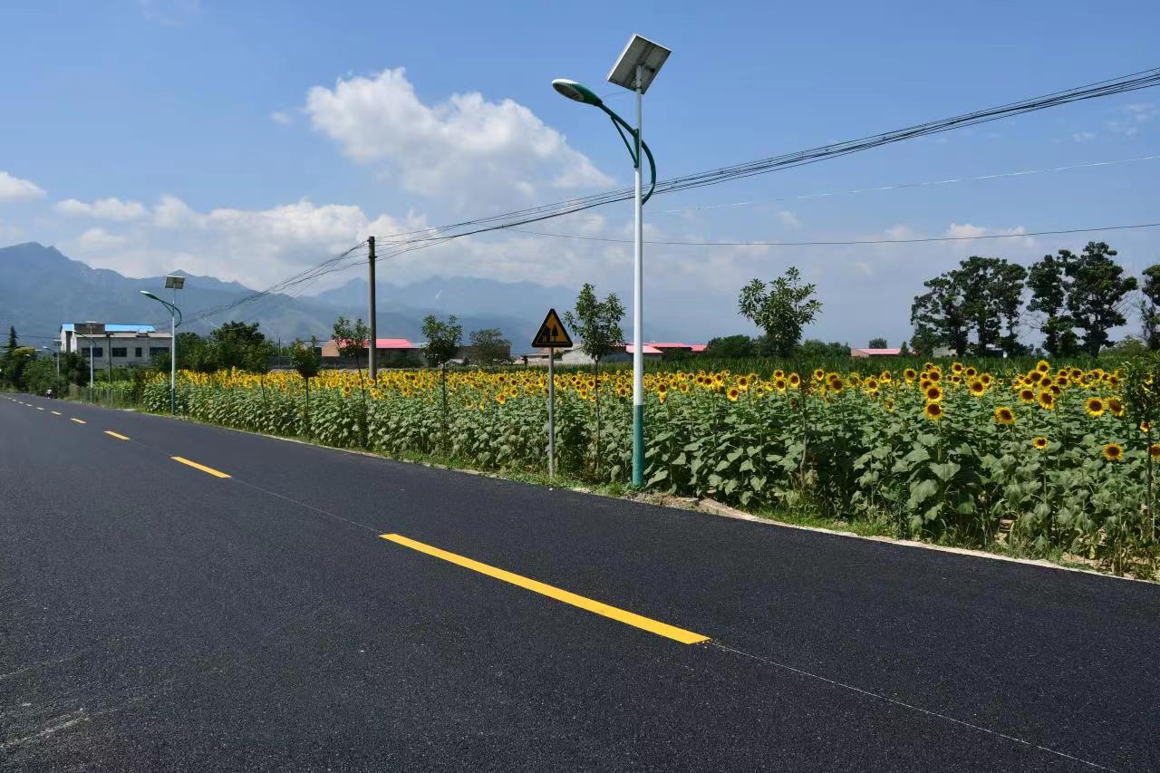 灵宝市焦村镇美丽乡村路百姓幸福路