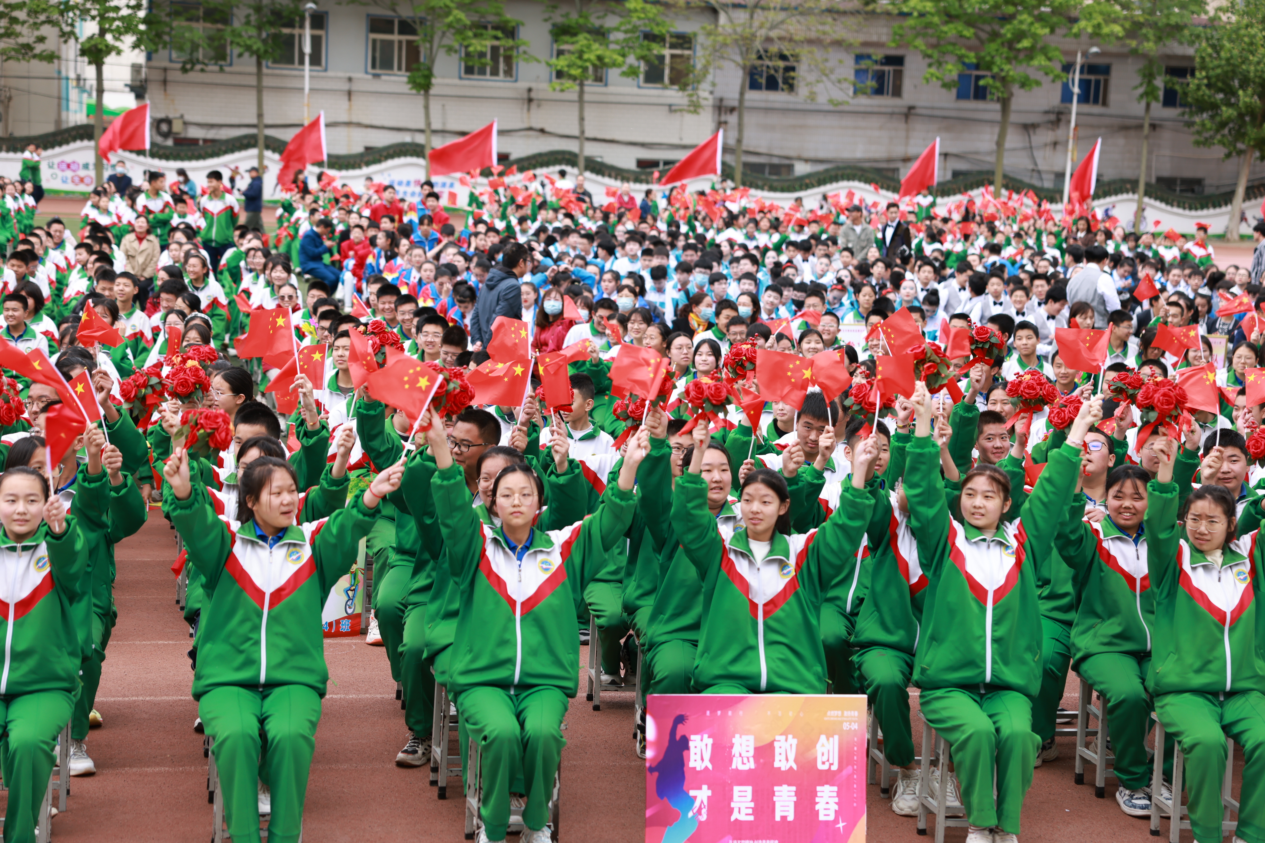 灵宝市一中校花图片