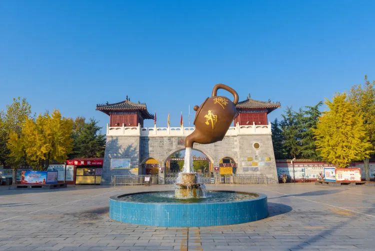 河南临颍色彩斑斓小商桥初冬美景入画来