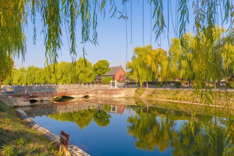 网红桥通架南北,小商桥景区景色依旧迷人.编辑