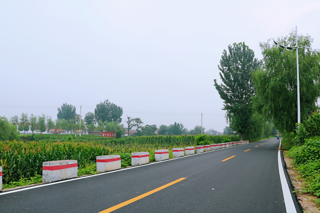 林州市河顺镇农村公路建设提档升级营造畅通美丽安全的交通环境