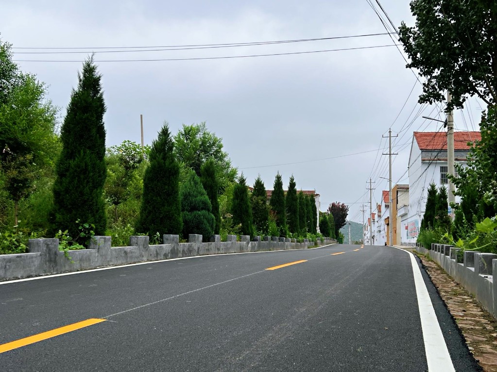 林州市河顺镇农村公路建设提档升级营造畅通美丽安全的交通环境