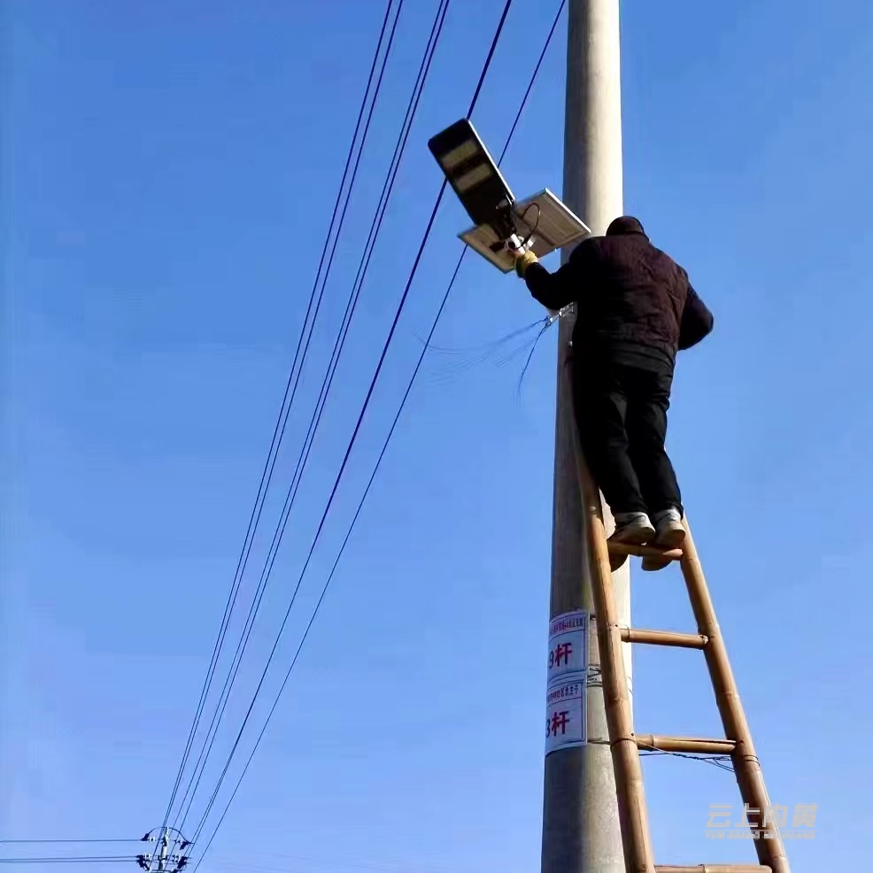 内黄县宋村乡:百盏路灯纾民困 点亮乡村幸福路-大象网