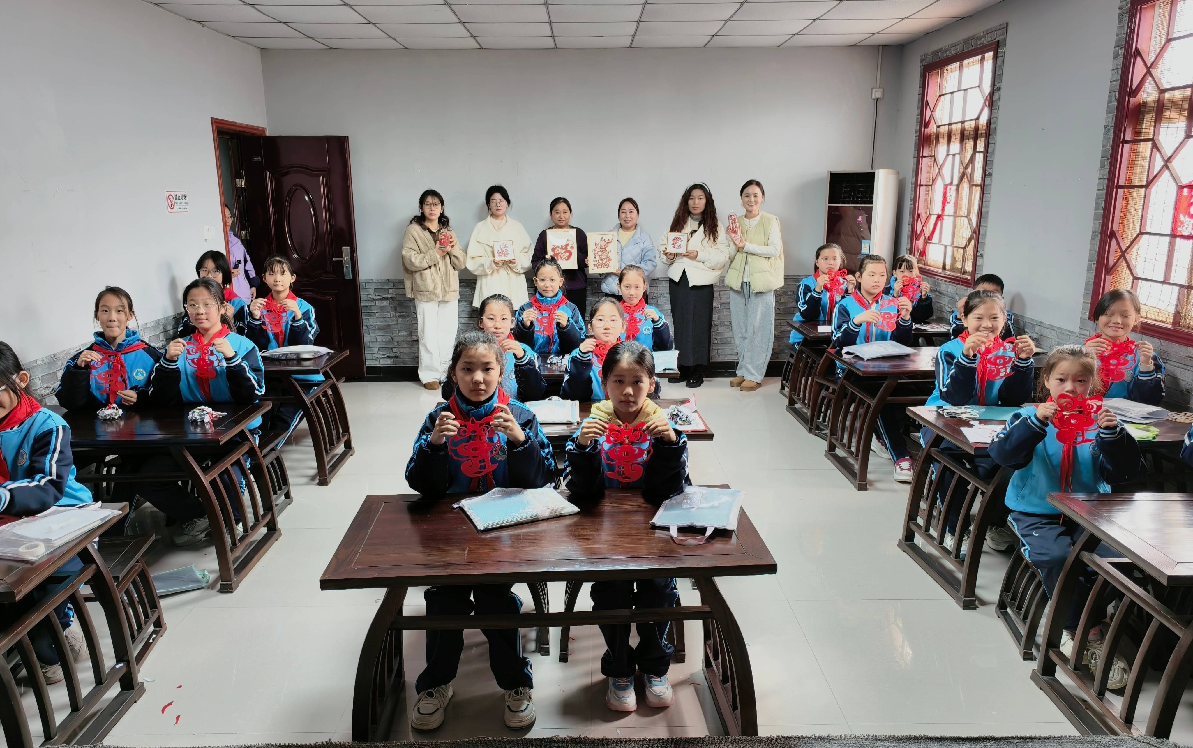 传承非遗文化 培育剪纸新苗丨2025年清丰县少儿剪纸公益培训