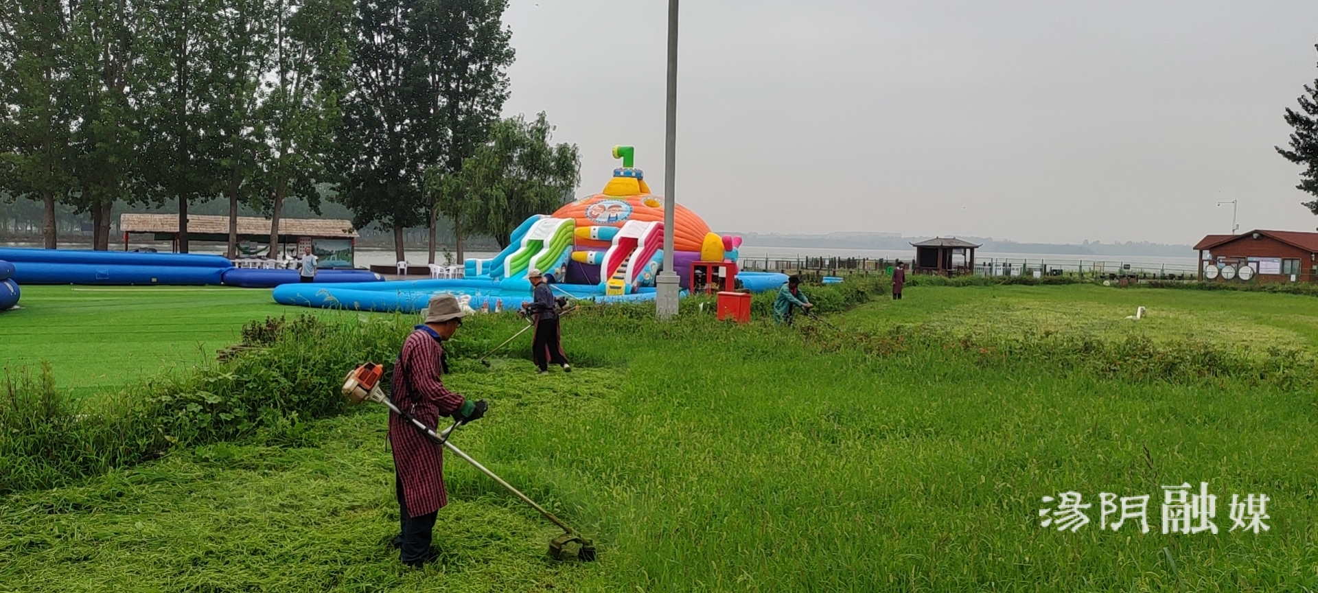 湯陰縣湯河國家溼地公園紮實開展夏季綠化養護工作