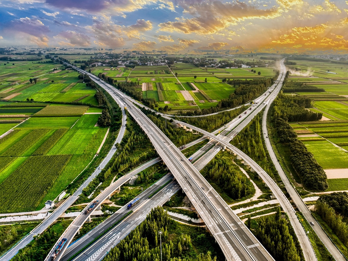 河南通许碧水绕城风景如画