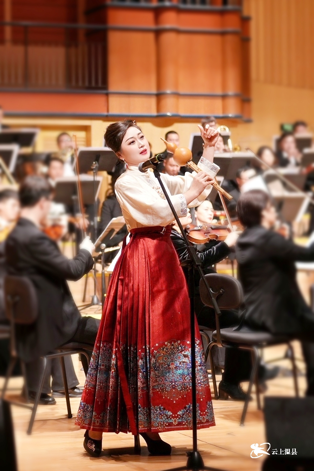 温县葫芦丝艺术家王晓在河南省艺术中心保利音乐厅成功演出