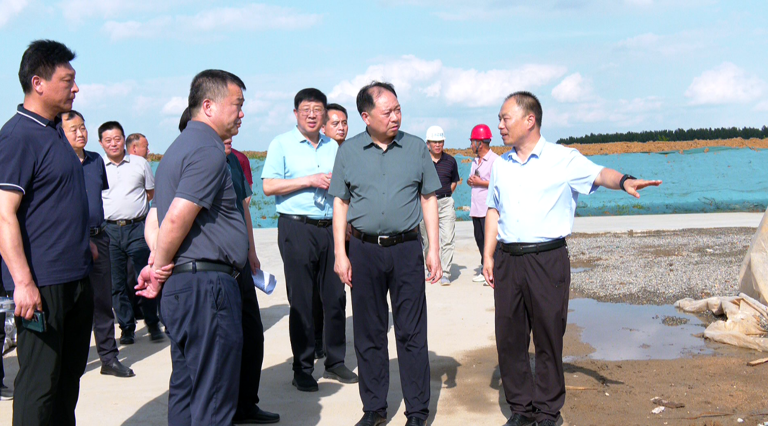 漯河市副市长吴玉培到舞阳县调研指导工作