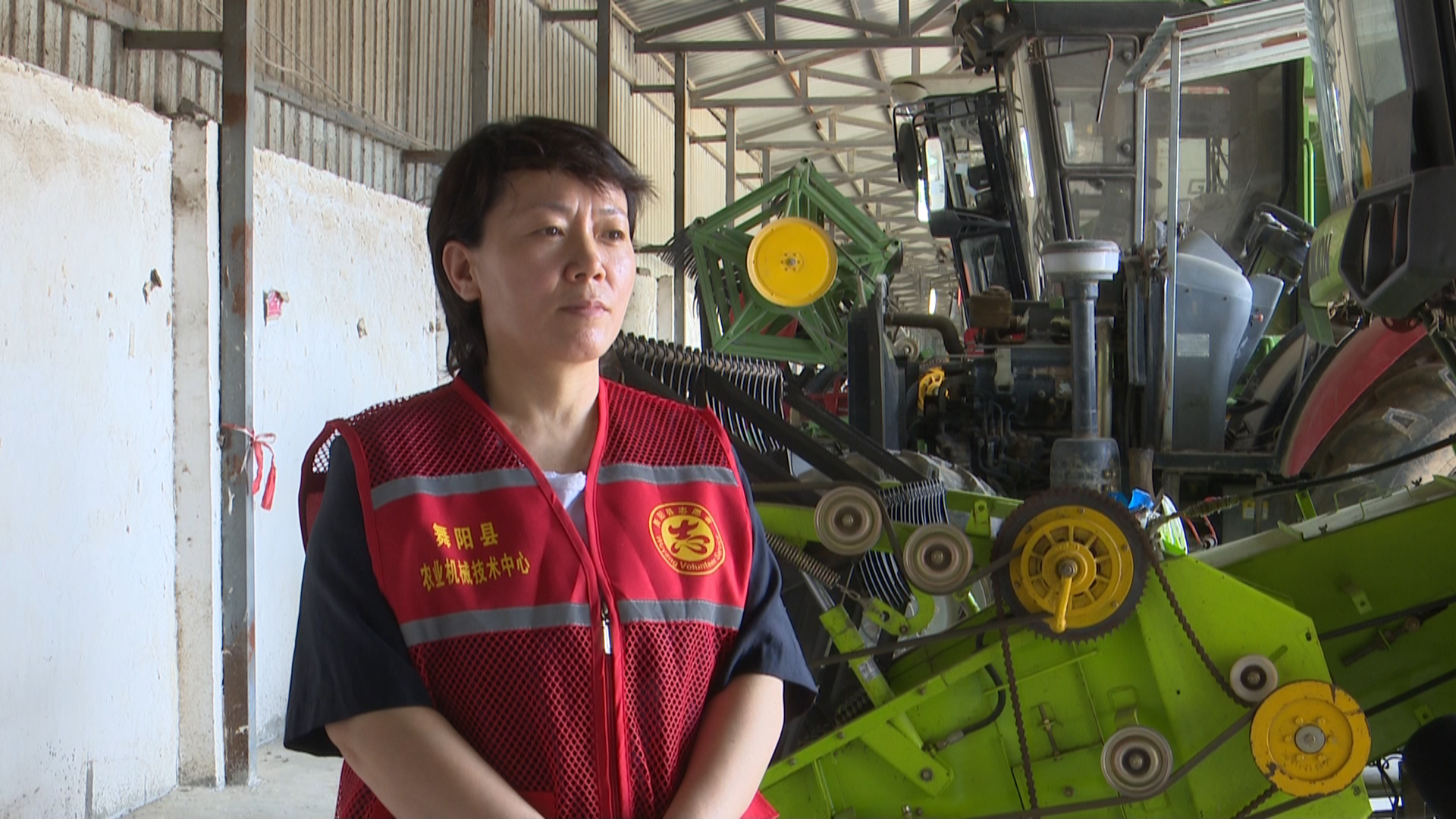 农业机械技术中心工程师 张向丽【为备战三夏麦收,舞阳县农业机械技术