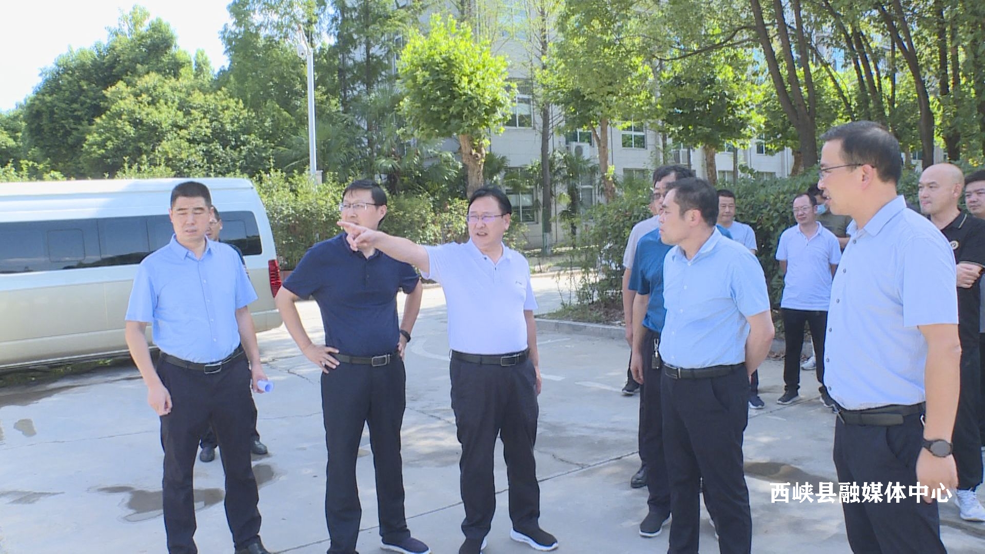 西峡县县长马俊调研县重点项目建设推进情况