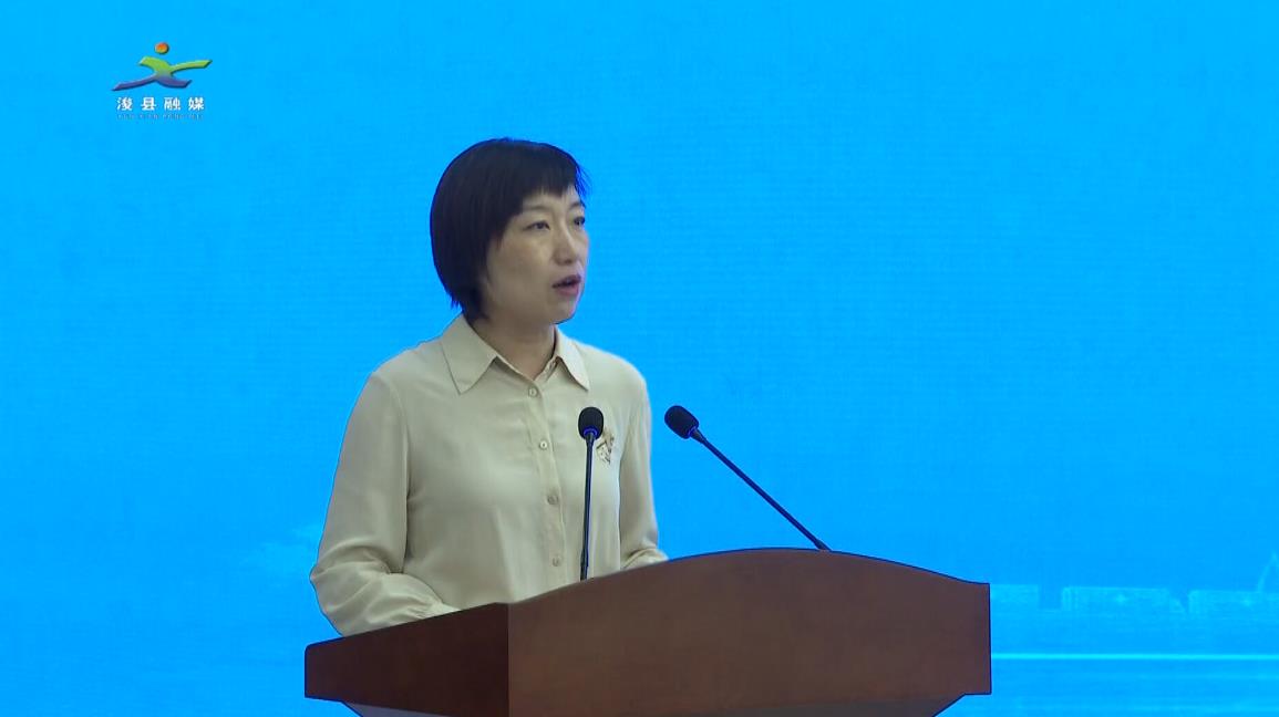 签约仪式由县委常委,常务副县长朱涛主持.