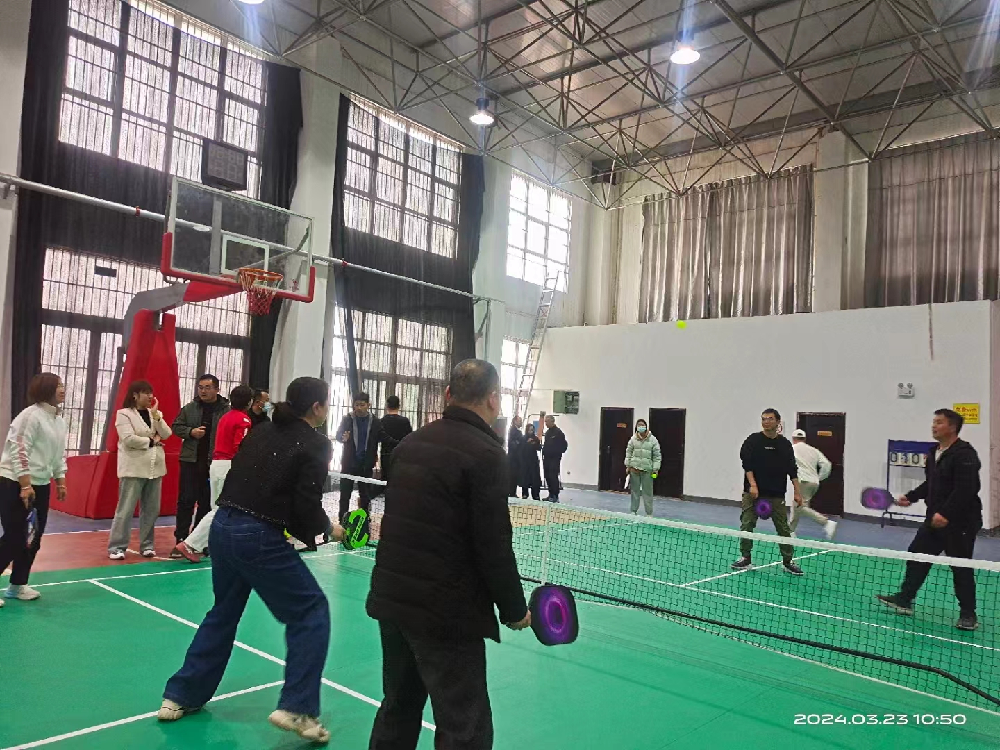 浚县:"以赛代训"推广匹克球运动"新宠"-大象网