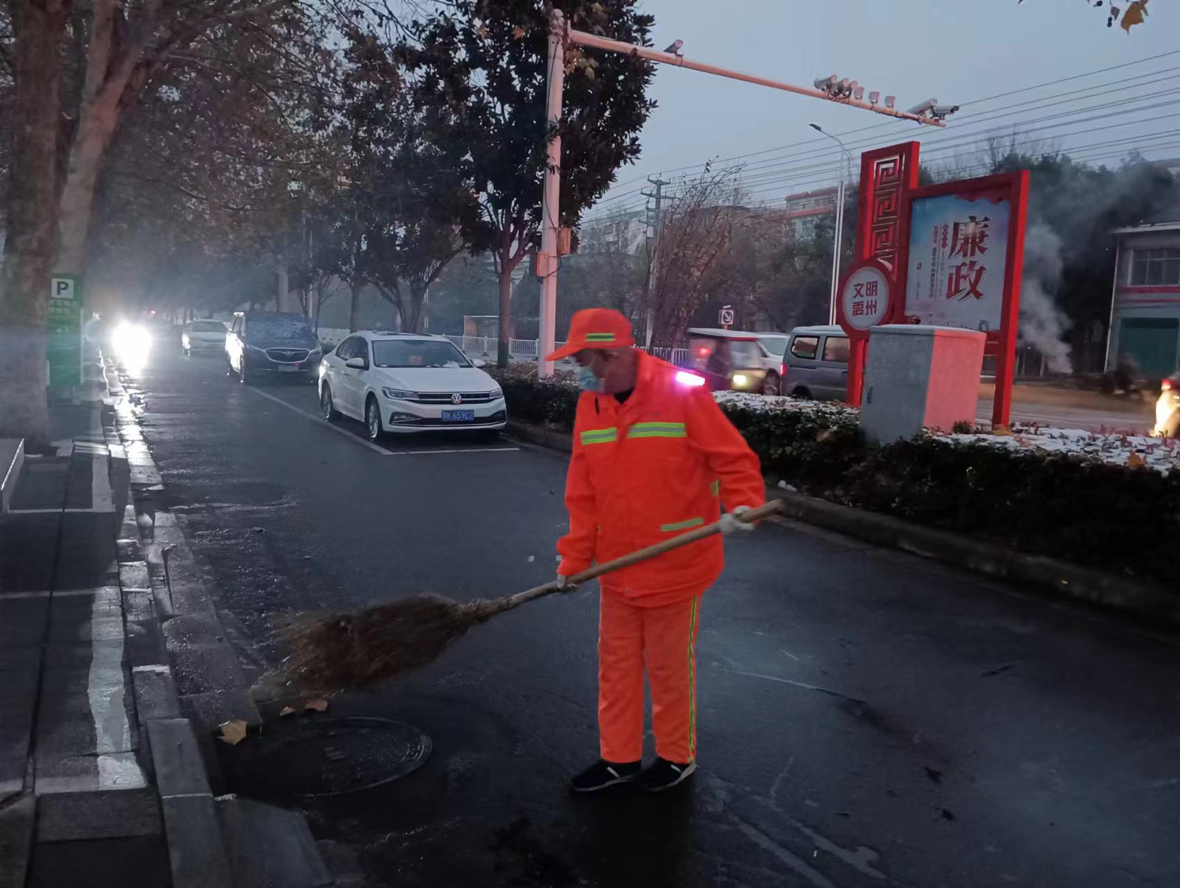 日常环卫工人美篇图片